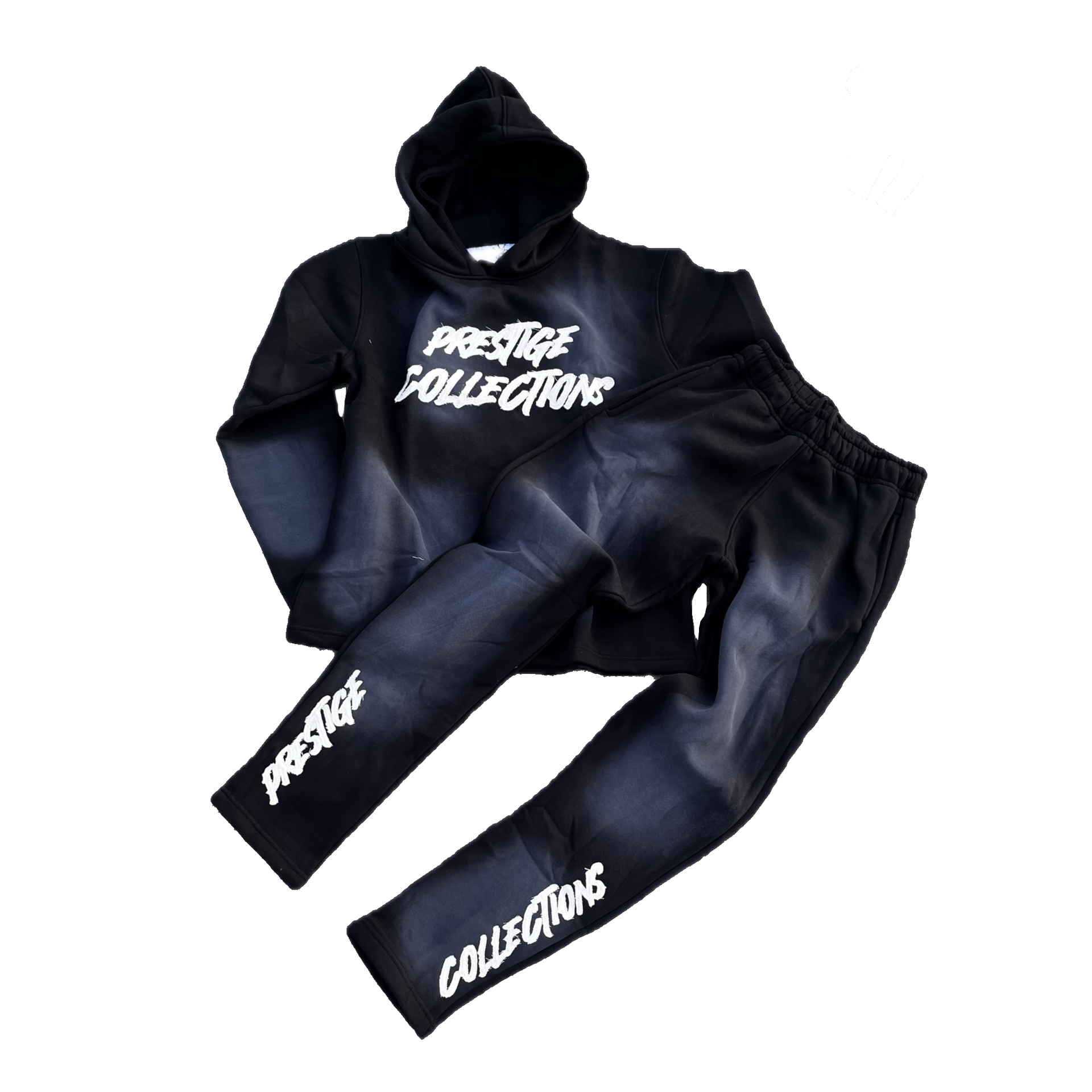 Sunfade Sweatsuit - black – Prestige Collections