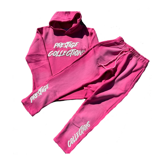 Sunfade Sweatsuit - pink