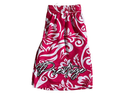 Royal Flower shorts- Pink